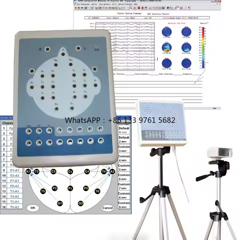 16 24 32 Channels Digital Electroencephalograph Ambulatory Equipment EEG Machine Electric Brain Elec