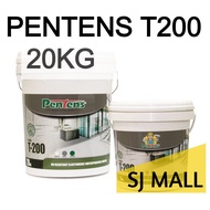 PENTENS T-200H UV Resistant Elastomeric Waterproofing Coating 20KG GREY 防水涂料 pentens t200H t200 t-20