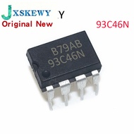 10PCS 93C46N 93C56N 93C66N DIP8 AT93C46 AT93C56 AT93C66  93C46 93C56 93C66  In Stock DIP-8