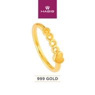 HABIB 999/24K Yellow Gold Ring 9GR00111024