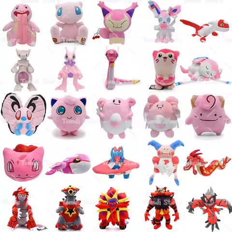 Pokemon Plush Sylveon Latias Gyarados Dragonair Furret Incineroar Kyogre Sylveon Turtonator Solgaleo