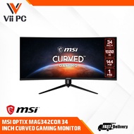 MSI Optix MAG342CQR Gaming Monitor (34" VA" 3440 x 1440 UWQHD 144 Hz / Adaptive-Sync Technology / 1m