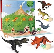 D-FantiX Dinosaur Advent Calendar for Children, 24 Days Countdown to Christmas Advent Calendar Dino 
