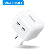 Vention 35W GaN Charger with Dual USB Type C Ports for iPhone 14 13 Pro max 35W Fast Charging for iP