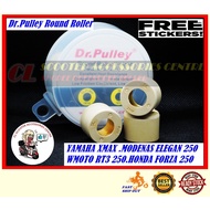 YAMAHA Dr.Pulley Round Roller Original WMoto RT3 RT3s YAMAHA XMAX Modenas Elegan 250 EX Pulley FORZA