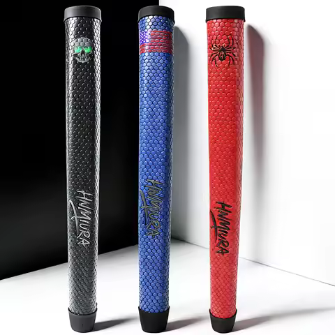 Golf Grips PU Oversized Ultra-Light Non-Slip Golf Putter Grips Wear-Resistant Golf Putter Golf Acces