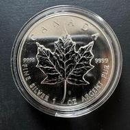 【女王面磨痕】加拿大 1996 楓葉銀幣 1 盎司 31.14566