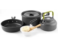 10 in 1 Camping Cookware Set Camping Pot