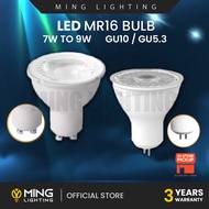 LED MR16 Bulb GU10 GU5.3 Mentol 7W 8W 9W 12W 3C Spotlight Track Light Tracklight Eyeball Ceiling Dow