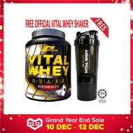 Whey Protein Halal – Vital Whey 2kg/4.41lbs Whey Isolate With 24g Protein 67 Servings - Fast Muscle 