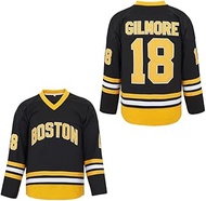 Men's Happy Gilmore Jersey 18 Adam Sandler 1996 Movie Hockey Jerseys Black Stitched S-XXXL