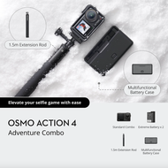 Osmo Action 4 กล้องแอคชั่นแคม 4K/120fps หน้าจอคู่ ระบบสัมผัสหน้าหลัง กันน้ำลึก 18 เมตร