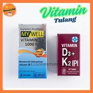 Vitamin D3 K2 Ipi 25 tablet to Maintain Bone Health Pack of 2