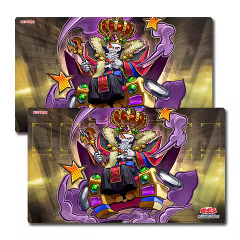 Yugioh Mimighoul Master Play Mat Yu-Gi-Oh! TCG OCG Trading Card Games Mat Duel Plate Rubber Card Mat