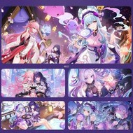 原神滑鼠墊 雷神刻晴芙寧娜動漫游戲二次元 超大定製電腦鍵盤桌墊