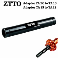 Ztto Adaptor Converter AS Thru Axle Hub TA 20 15 to TA 15 12 Adapter TA 20mm 15mm to 12mm Alloy 100M
