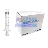 1,3,5,10,20,50ml/cc Disposable Syringe With Needle  (1box)