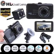 Car Camera Q9 Dual Lens Vehicle Black Box Dvr Full Hd 1080P