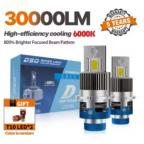 D2S D4S LED Headlight HID D1S D3S D1R D3R Xenon LED Bulb D2R D4R Car Light 12V