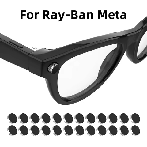 HiBloks LED Light Cover 24Pcs For Ray-Ban Meta Smart Glasses Wayfarer/Skyler/Headliner/Oakley HSTN G