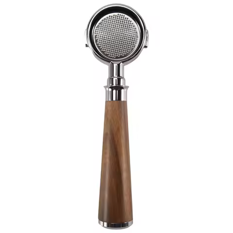 51Mm Portafilter For Delonghi ECP3420/EC155/BCO430/EC260, 51Mm Bottomless Portafilter 2 Ears Handle 