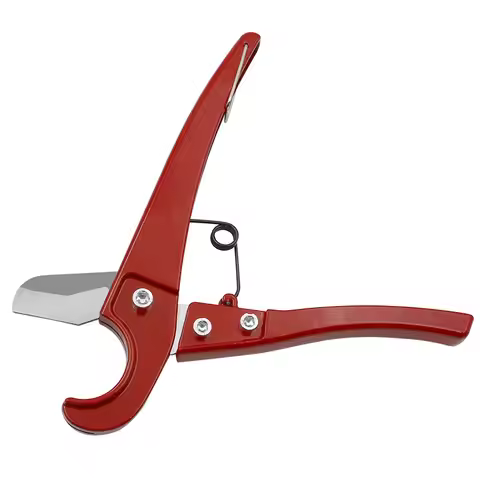 1-1/4inch 32mm PVC CPVC PEX Pipe Cutter Ratchet Cuts Plastic Tube Pipe Shear Scissors PU/PP/PE/PPR H