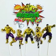 Hulk Birthday Cake Topper