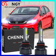 สำหรับHonda CIvic (FB) 9thGenปี 2012 -2015 ด้านหน้าหลอดไฟLED Low Beam 6000K 12V-24V BrightสีขาวQty2