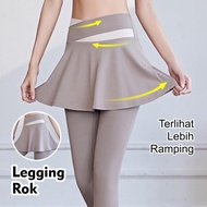 YOUMI Women's Sports Skirt Leggings