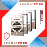 no call WhatsAppTextOnly0193710000 Toshiba N300 4TB~16TB 3.5" SATA NAS HARD DISK & Toshiba MG Enterp