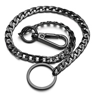 42CM Metal Keychain Wallet Chain Punk Trousers Hipster Pant Jean HipHop Jewelry Mens K414