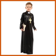 ☇◑ ➮ ∦ The Nun Costume Priest Costume for Kids