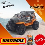 Matchbox Jeep Off Road Vantom Gray Orange MBX Explorers