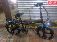 90%new 48v 20" 摺疊電動單車
