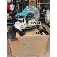 HYCO HY-MS255 10" COMPOUND MITRE SAW INDUCTION MOTOR 250MM 1650W (HEAVY DUTY) MITER SAW MS255 LIKE M