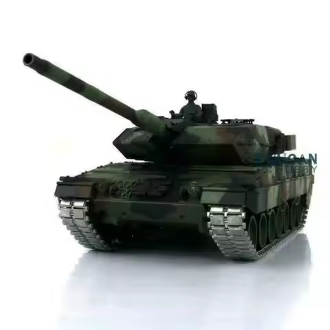 Heng Long 1/16 7.0 Upgraded Leopard2A6 RC Tank 3889 W/ 360° Turret Barrel Recoil Ready to Run Model 