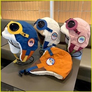 YB3 Children Winter Pilot Hats Aviator Goggles And Adjustable Straps Four Colors Available BY3