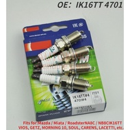 4pcs IK16TT DENSO IRIDIUM TT SPARK PLUG IK16TT 4701 IK16