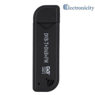 Mini USB2.0 Digital TV Stick Wireless Radio Dongle DVB-T DAB FM Antenna Receiver USB TV Stick