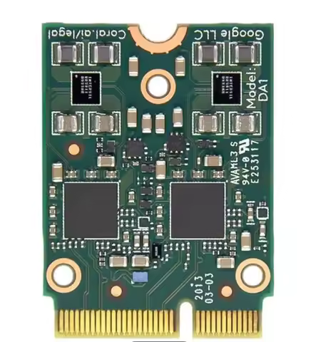 G650-06076-01 Coral Accelerator Edge TPU M.2 E-key slot. m.2 2280 B+M key