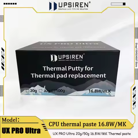 UPSIREN UX PRO Ultra Thermal Paste 16.8w/mk For VGA GPU IC Processor Quick Cooling Heat Pad Cooling 