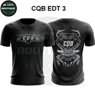 Kl City Boutique Microfiber silkscreen Printed Quick Dry Light Weight T-shirt Cqb Edt 3 Ready Stock 
