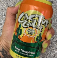 Cactus Cooler, Orange Pineapple Soda 12 fl oz. (355ml.)