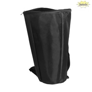 JUSTO Djembe Drum Bag, 8 Inch Size  Cloth African Drum Carry , Portable Black Color Drum Gig Bag For