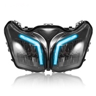 ไฟฟน้า LED สำหรับไฟฉายคาดศีรษะ YAMAHA Jupiter Z1 Lagenda 115 Fi Jupiter Z Robot 115cc-สีน้ำเงินม่วงแ