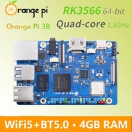 In stock Orange Pi 3B 4GB Ram LPDDR4 Rockchip RK3566 Mini PC WiFi5+BT5.0 BLE M2 SSD Single Board Com