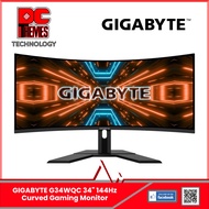 GIGABYTE G34WQC 34" 144Hz Curved Gaming Monitor