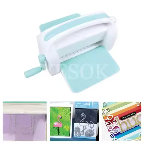 Foldable A4 Die Cutting Machine For Scrapbooking Crafts Paper Embossing DIY Tool Portable Precision 