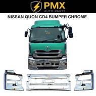NISSAN UD QUON CD4 / CD5 Front Bumper Chrome – High Quality Nissan Chrome Accessories / Aksesori Lor
