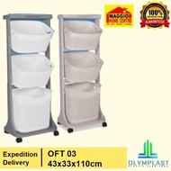 Laundry Box - 3-Tier Laundry Basket - OFT 03 - Olympic